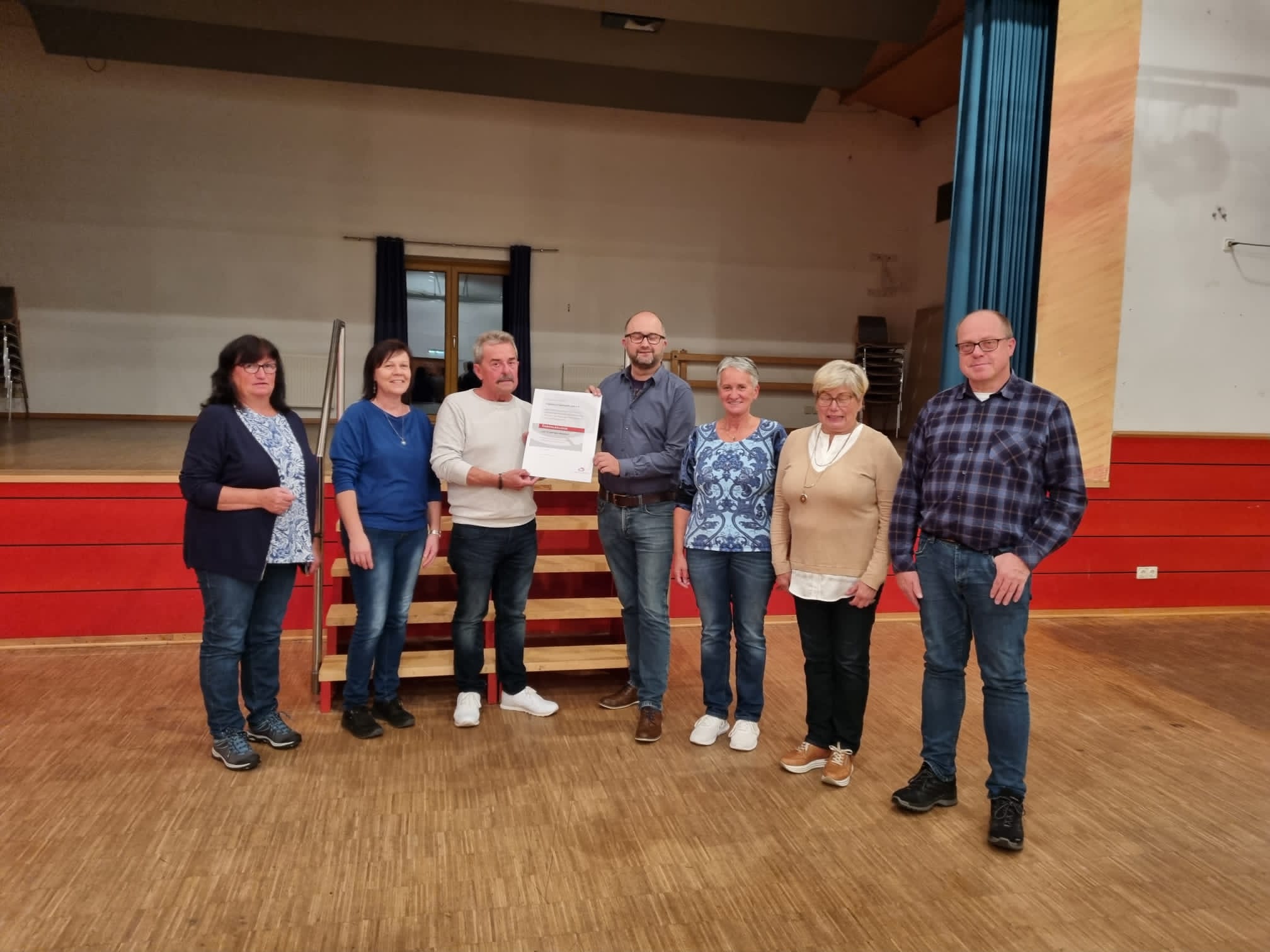 Tobias Vey und Vorstand